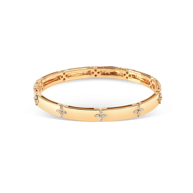 Diamond Dazzle Gold Bracelet