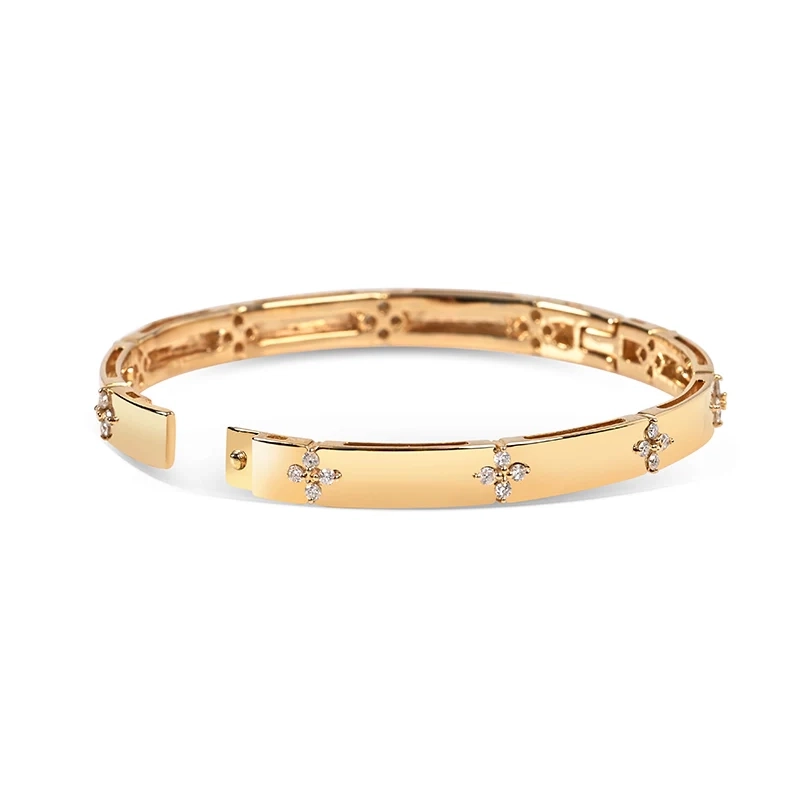 Diamond Dazzle Gold Bracelet
