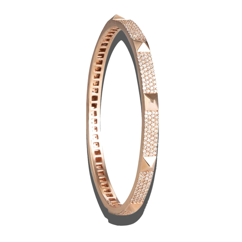 Diamond Block Bang Bracelet