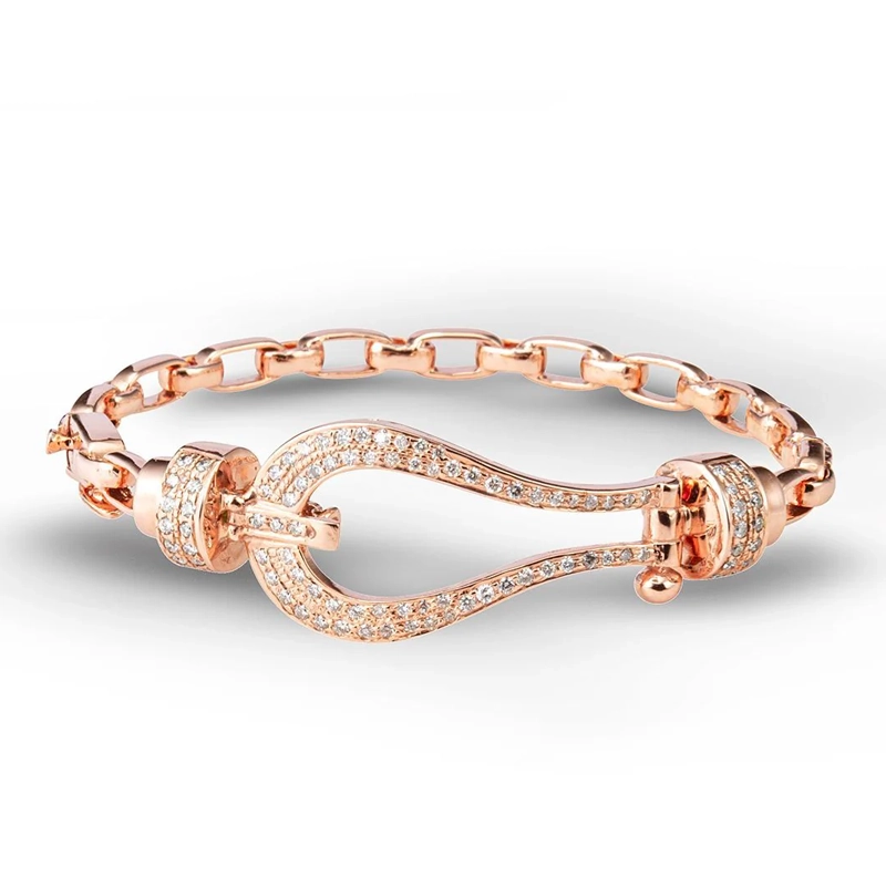 Rose Gold Charm Bracelet
