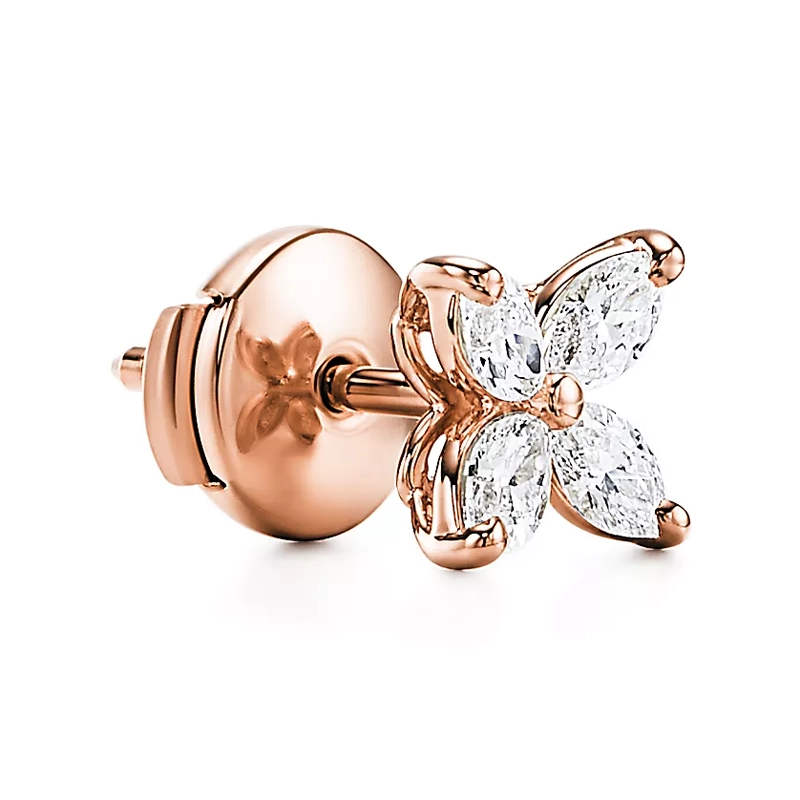 Diamond Bloom Earrings