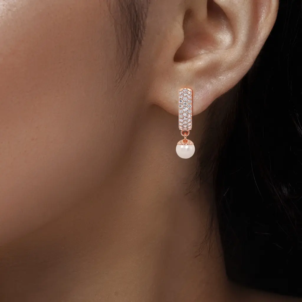 Avalon Diamond Embrace Earrings