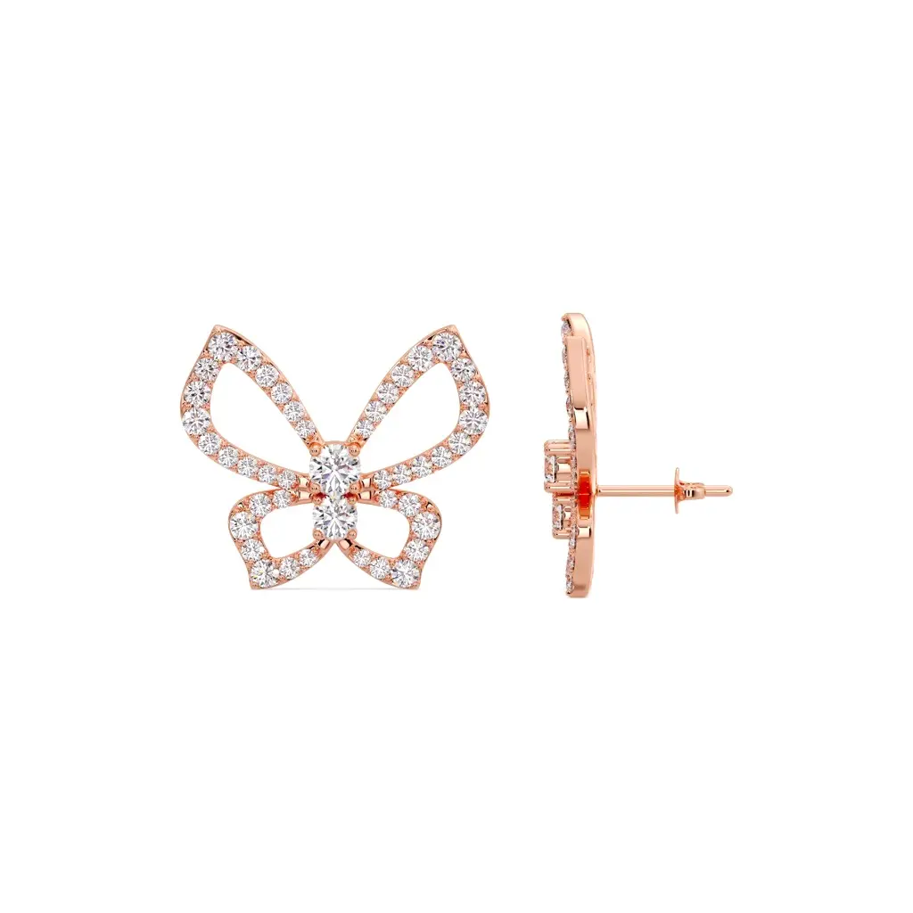 Mini Butterfly Earrings