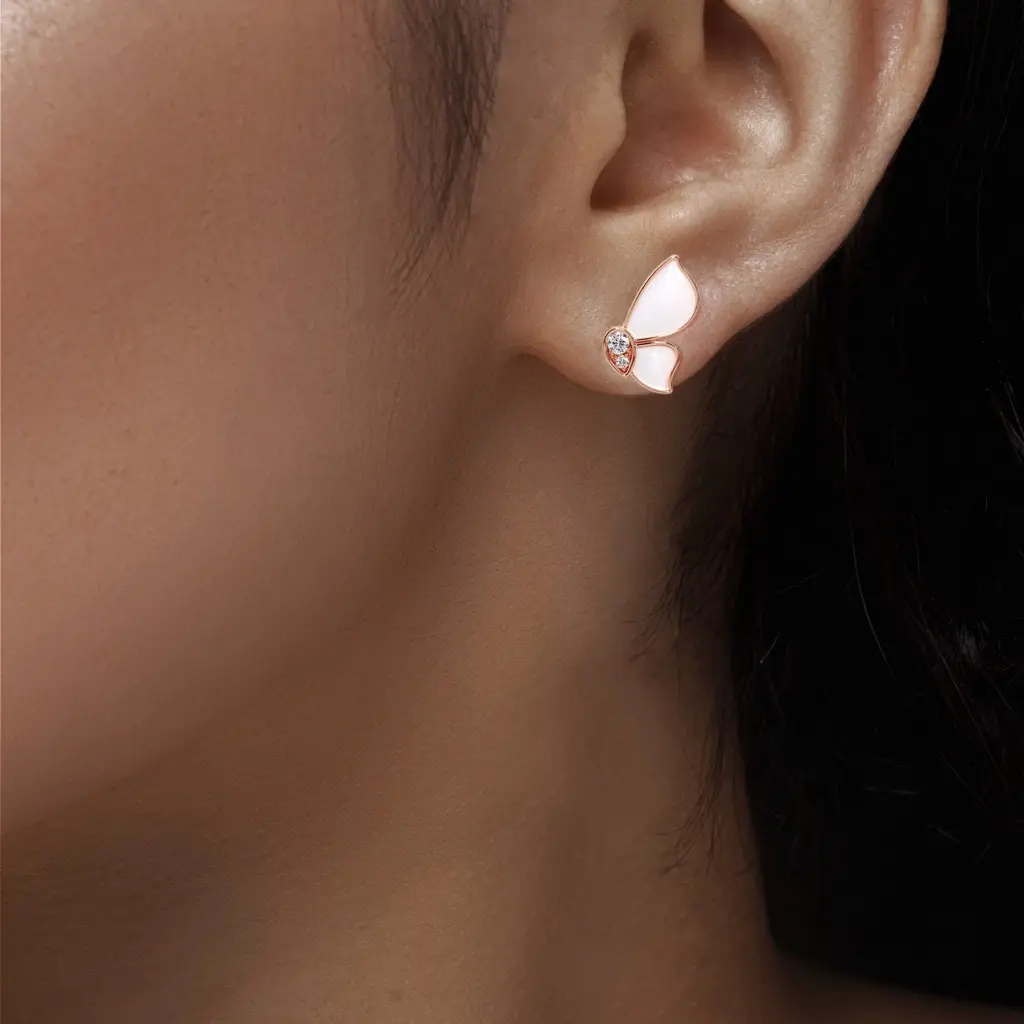 Day And Night Agate Earrings