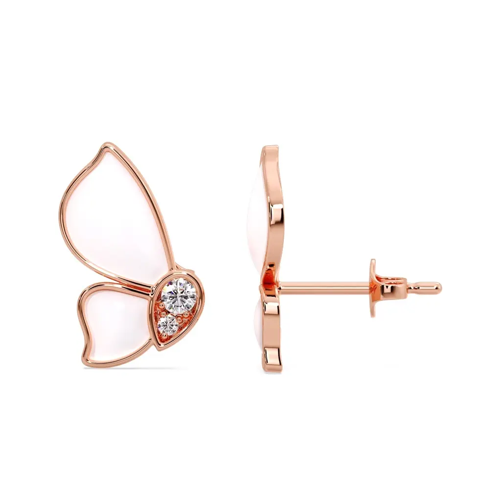 Day And Night Agate Earrings