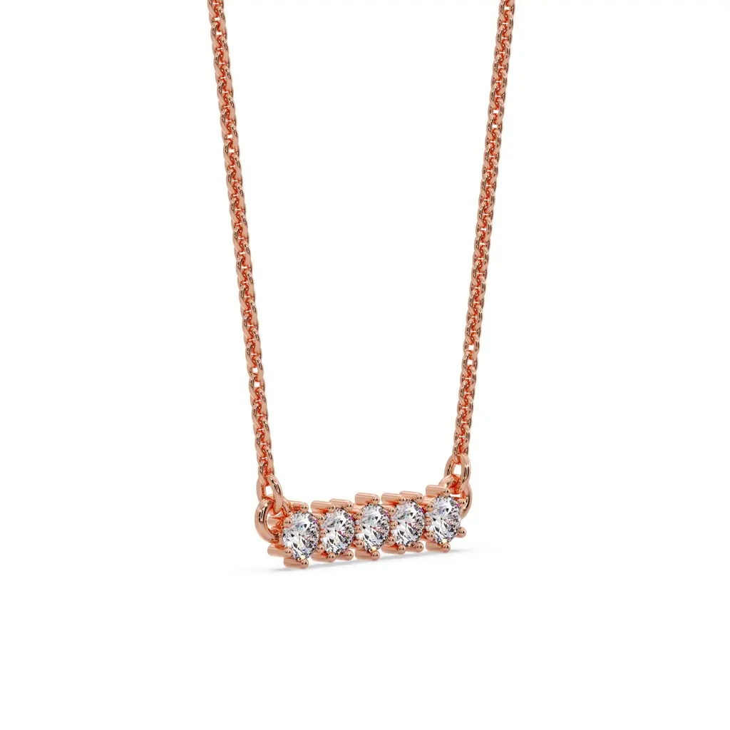 Diamond Cascade Necklace