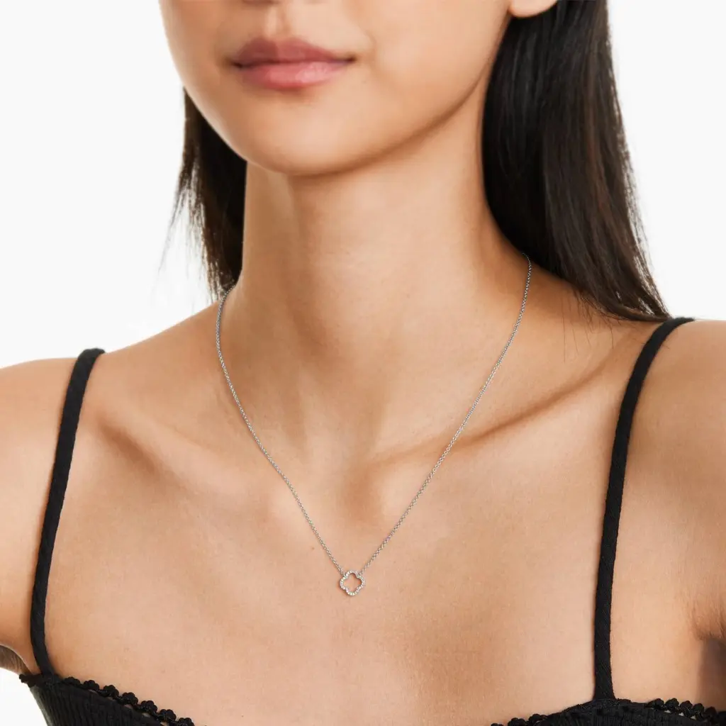 Clover Diamond Pendant