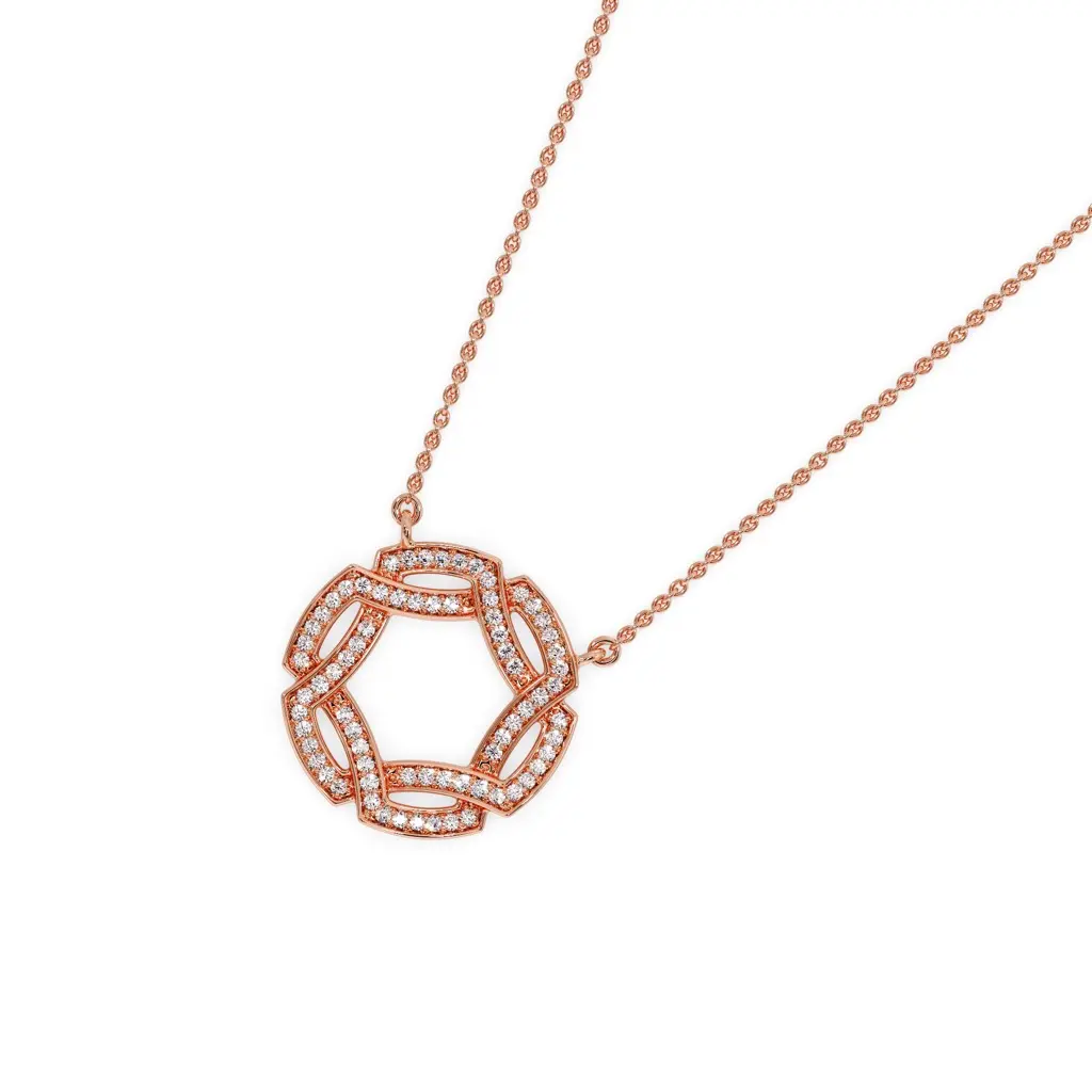 Mystique Sparkle Diamond Necklace