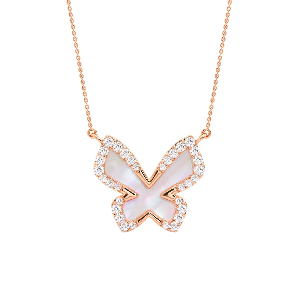 MOP Butterfly pendant