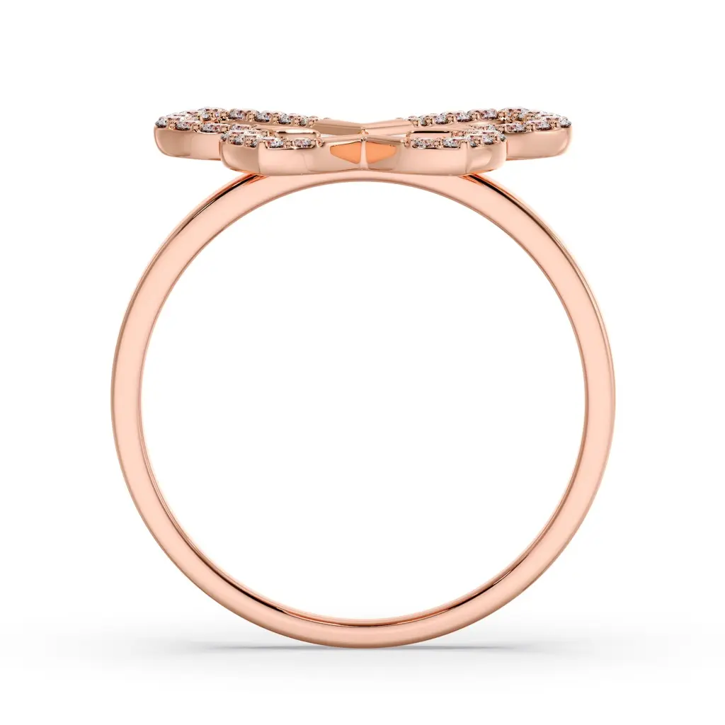 Mother of Pearl Butterfly Ring